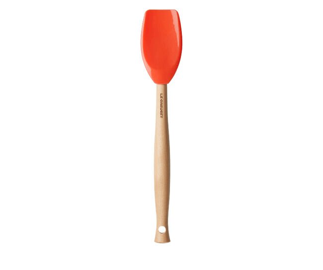 Espátula Colher em Silicone Craft Laranja Le Creuset - Ela Decora