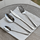 Faqueiro 24 Peças Sicilia em Aço Inox Cromado - Ela Decora