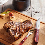 Faqueiro para Churrasco Jumbo em Aço Inox com Cabo Vermelho Polywood 12 Peças Tramontina - Ela Decora