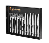 Faqueiro Wish Inox Churrasco 12 Peças St James - Ela Decora