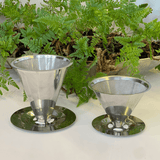 Filtro para Café em Aço Inox 103 Grande 15,5cm - Ela Decora