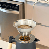 Filtro para Café em Aço Inox 103 Grande 15,5cm - Ela Decora