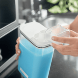 Pote Hermético Dispenser Flow Branco 2,3 Litros