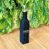 Galheteiro para Vinagre de Vidro Manhattan Preto 300ml - Ela Decora