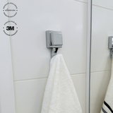 Gancho Multiuso com Fixação 3M Cromado - Ela Decora