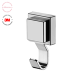 Gancho Multiuso com Fixação 3M Cromado - Ela Decora