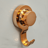 Gancho Multiuso com Ventosa Rose Gold - Ela Decora