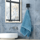 Gancho Multiuso de Parede Fixação Ventosa Preto - Ela Decora