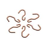 Gancho para Barra Piatina 6 Unidades Rose Gold - Ela Decora