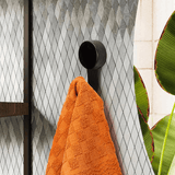 Gancho Unitário Plástico Dupla Face 3M Preto - Ela Decora