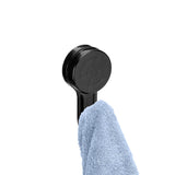 Gancho Unitário Plástico Dupla Face 3M Preto - Ela Decora