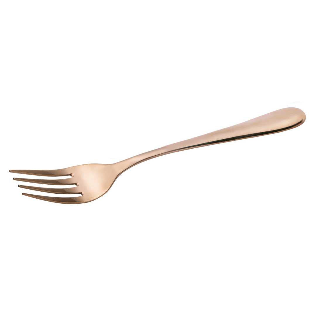Garfo para Mesa Sophia Rose Gold 20,5cm - Ela Decora