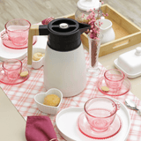 Garrafa Térmica Cora Branco 1 Litro - Ela Decora