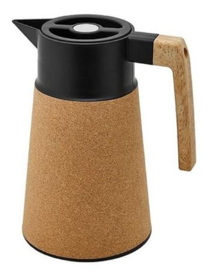 Garrafa Térmica Cora Cortiça 1 Litro - Ela Decora