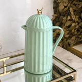 Garrafa Térmica de Plástico Bird Menta 600ml - Ela Decora