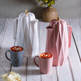 Garrafa Térmica de Plástico Diamond Rosa 1 Litro - Ela Decora