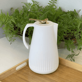 Garrafa Termica de Plástico New Bird Branca 1 Litro - Ela Decora