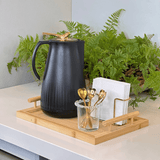 Garrafa Termica de Plástico New Bird Preta 1 Litro - Ela Decora