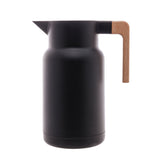 Garrafa Térmica de Plástico Organic Preta 1 Litro - Ela Decora