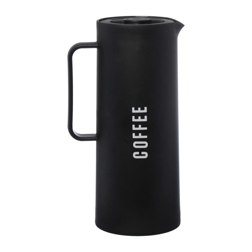 Garrafa Térmica Manhattan Preta 1 Litro - Ela Decora