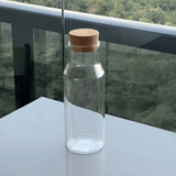 Garrafa Vidro Borossilicato com Rolha de Cortição Airosa 1 Litro - Ela Decora