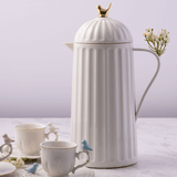 Garrafa Térmica de Plástico Bird Branca 1 Litro