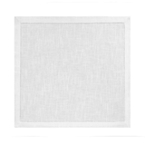 Guardanapo Avulso Coloratta Ponto Ajour com Franjas Branco 50cm - Ela Decora