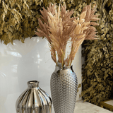 Haste de Trigo em Tecido Marrom 70cm - Ela Decora