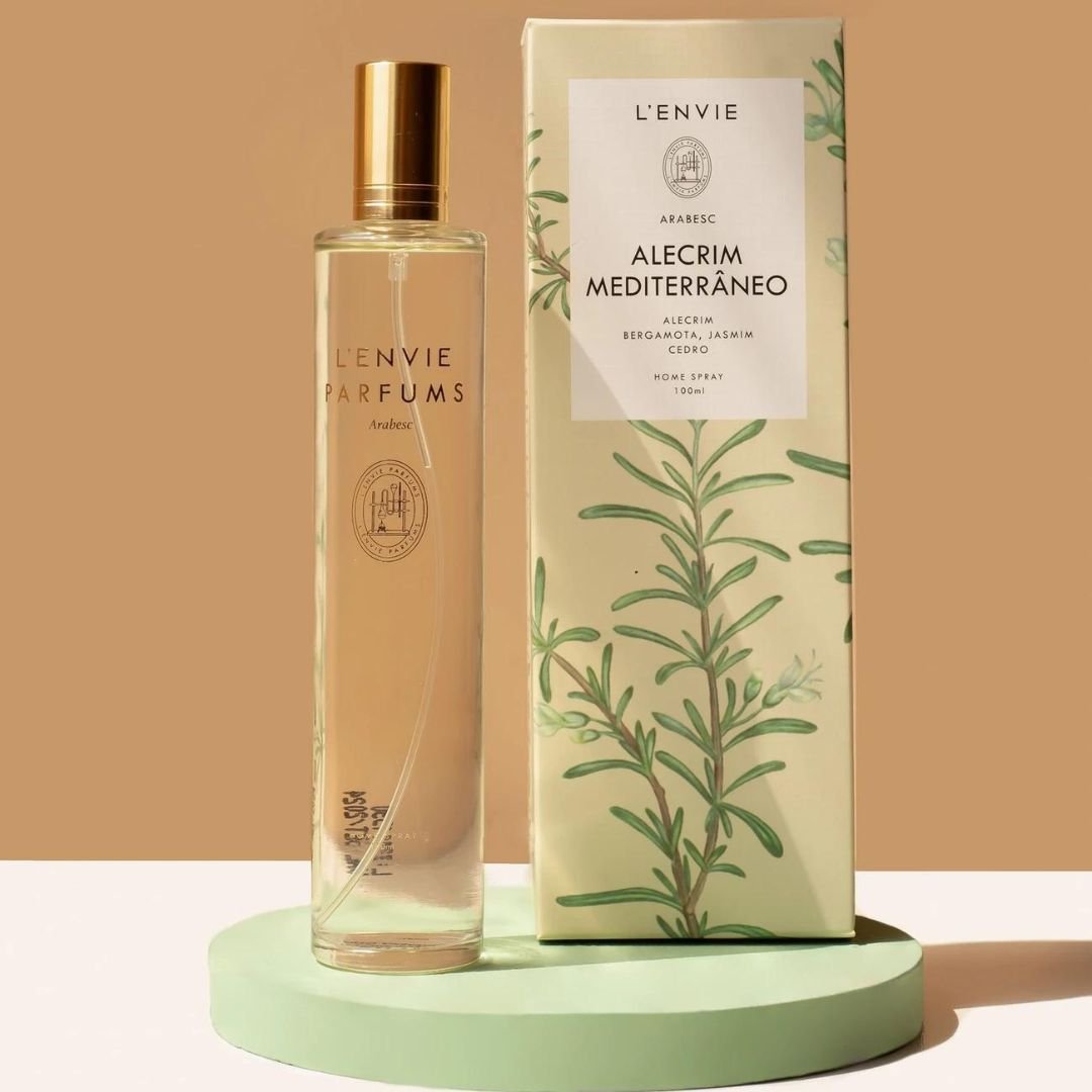 Home Spray Alecrim Mediterrâneo Arabesc 100ml L'envie - Ela Decora