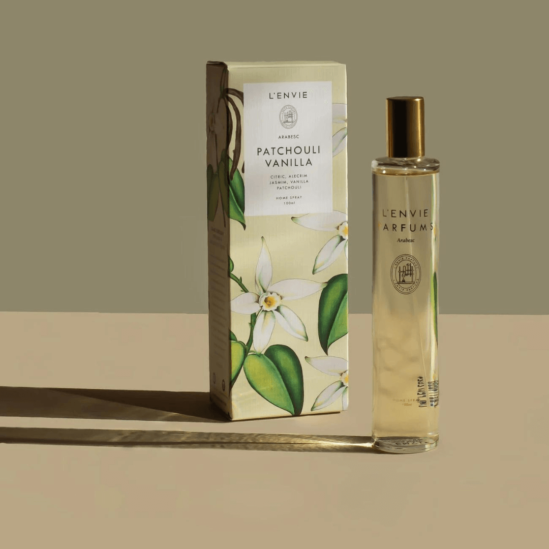 Home Spray Patchouli Vanilla 100ml L'Envie - Ela Decora