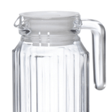 Jarra de Vidro com Tampa Vania 1 Litro - Ela Decora