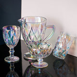 Jarra de Vidro Diamond Rainbow Furta - Cor 1,1 Litros - Ela Decora