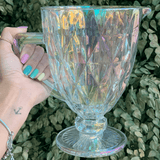 Jarra de Vidro Diamond Rainbow Furta - Cor 1,1 Litros - Ela Decora