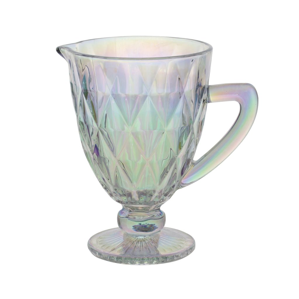 Jarra de Vidro Diamond Rainbow Furta - Cor 1,1 Litros - Ela Decora