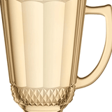 Jarra Splendor de Vidro com Pé Âmbar Luster 1,2 Litros - Ela Decora