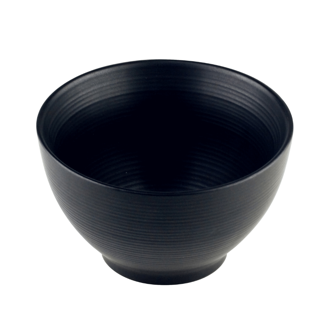 Jogo 2 Bowls em Cerâmica Preto 13cm - Ela Decora