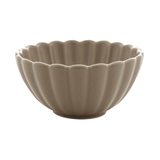 Jogo 2 Bowls em Porcelana Petala Areia Matt 12cm - Ela Decora