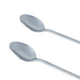 Jogo 2 Colheres Aço Inox Bailarina Cromado 30cm - Ela Decora