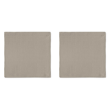 Jogo 2 Guardanapos Tricoline Liso Caqui 43cm - Ela Decora