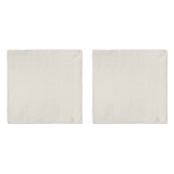 Jogo 2 Guardanapos Tricoline Liso Palha 43cm - Ela Decora