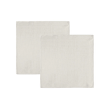 Jogo 2 Guardanapos Tricoline Liso Palha 43cm - Ela Decora