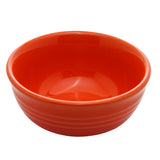 Jogo 2 Mini Bowls de Cerâmica Retrô Laranja 10cm - Ela Decora