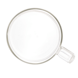 Jogo 2 Xícaras para Café Parede Dupla Vidro Borossilicato 300ml - Ela Decora