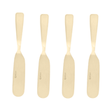 Jogo 4 Espátulas Aço Inox Dourado - Ela Decora