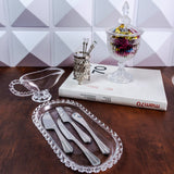 Jogo 4 Facas para Queijo Aço Inox Positano - Ela Decora