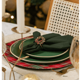 Jogo 4 Guardanapos Home Floresta 45cm x 45cm - Ela Decora