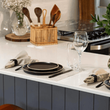 Jogo 4 Guardanapos Home Liso Areia - Ela Decora