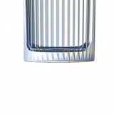 Jogo 6 Copos Altos em Vidro Furta Cor 360ml 15cm - Ela Decora