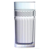 Jogo 6 Copos Altos em Vidro Furta Cor 360ml 15cm - Ela Decora