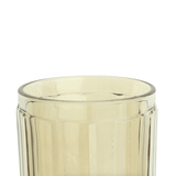 Jogo 6 Copos Baixos em Vidro Âmbar 320ml 9cm - Ela Decora